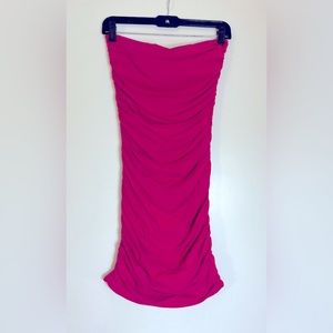 Ruched Tube Dress